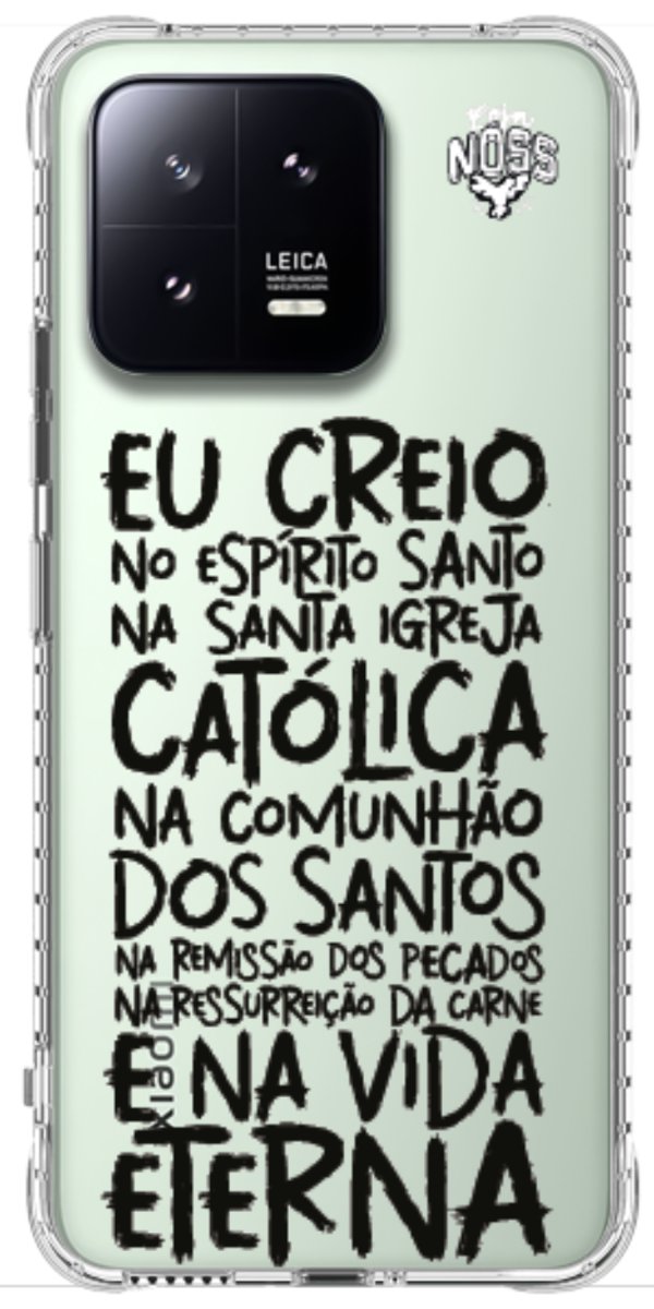 Capinha Para Celular Oração eu Creio