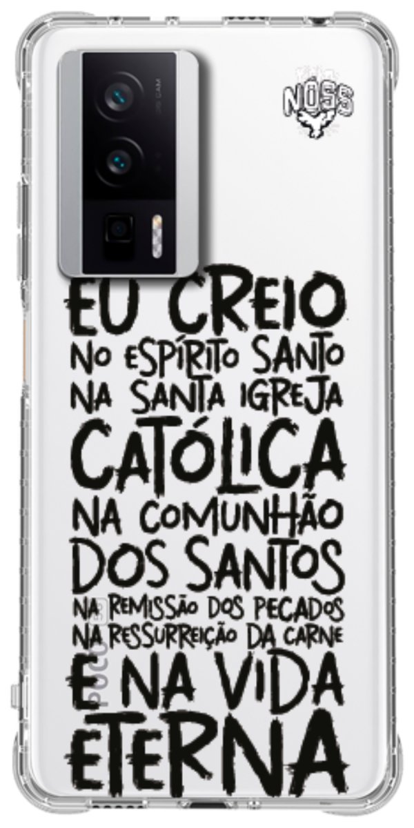Capinha Para Celular Oração eu Creio