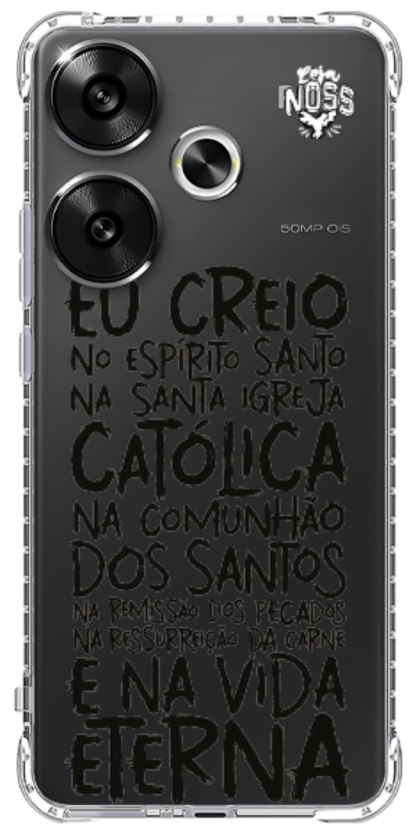 Capinha Para Celular Oração eu Creio