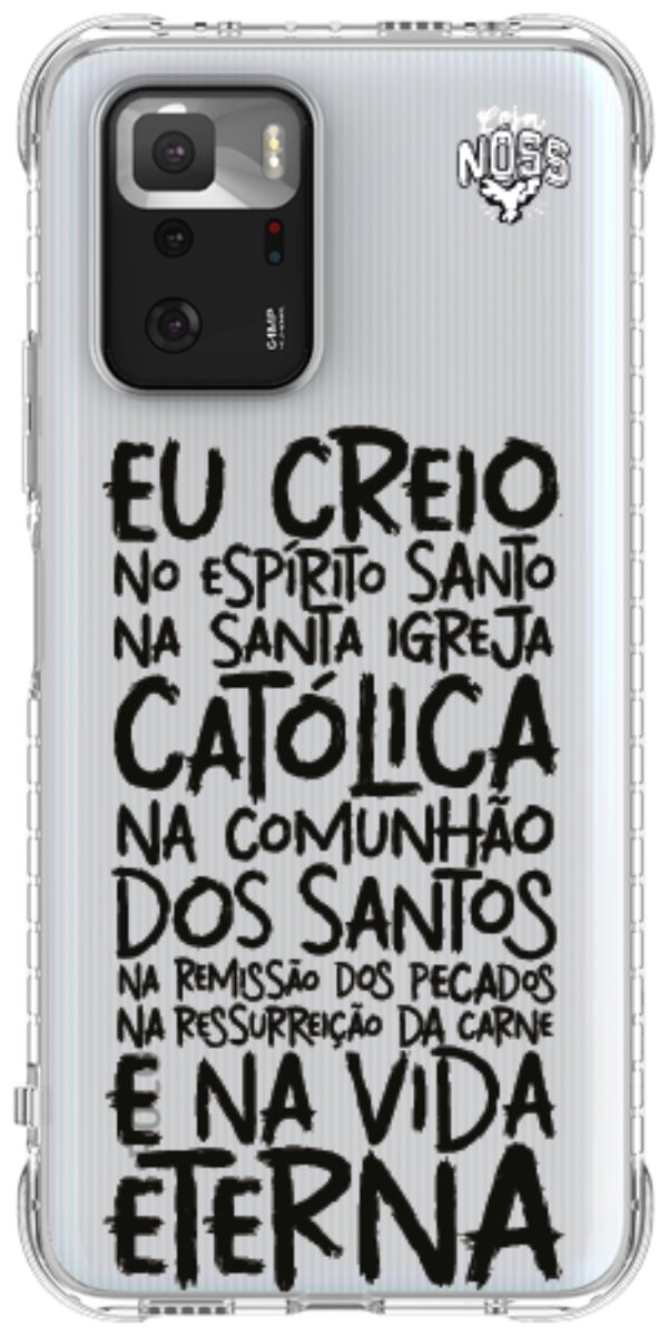 Capinha Para Celular Oração eu Creio