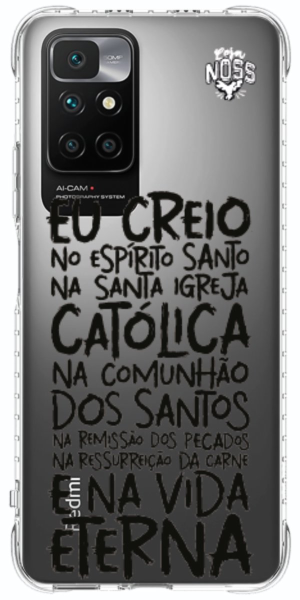 Capinha Para Celular Oração eu Creio