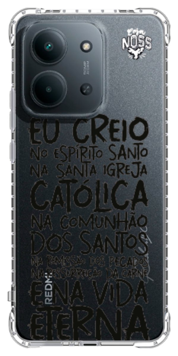 Capinha Para Celular Oração eu Creio