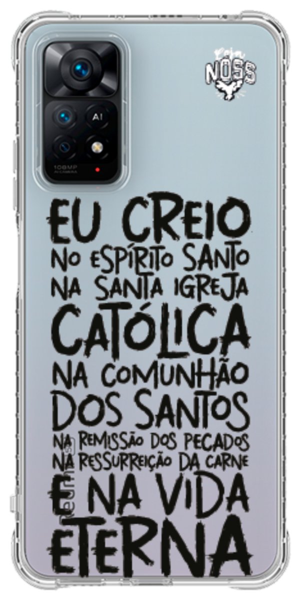 Capinha Para Celular Oração eu Creio