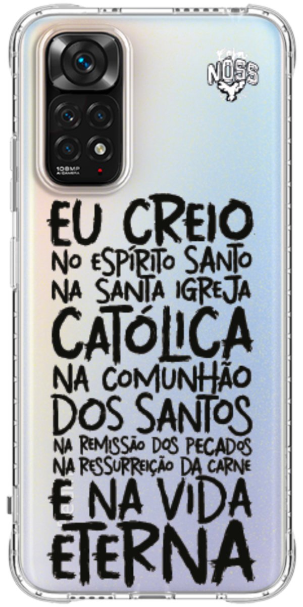 Capinha Para Celular Oração eu Creio
