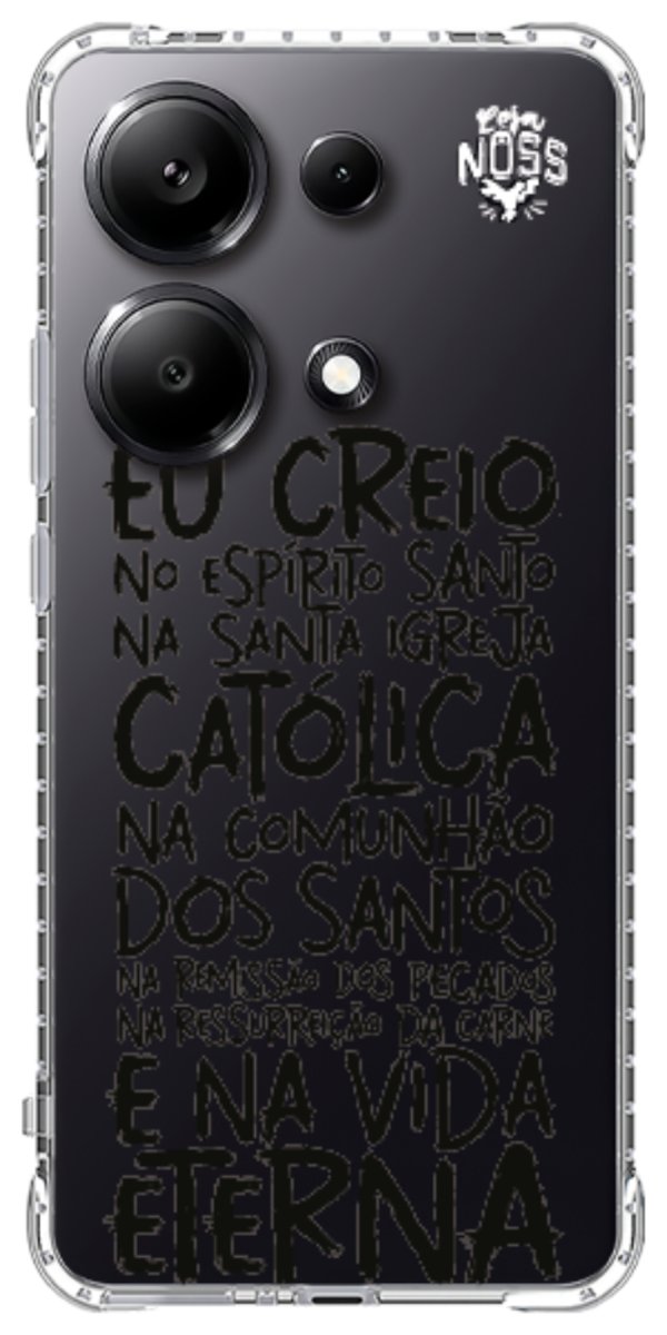 Capinha Para Celular Oração eu Creio