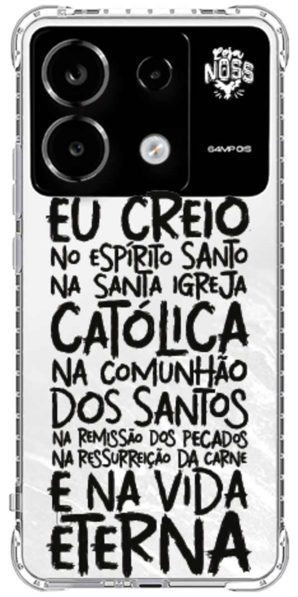 Capinha Para Celular Oração eu Creio