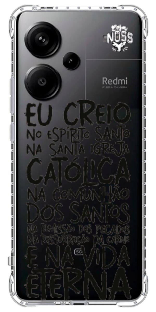 Capinha Para Celular Oração eu Creio