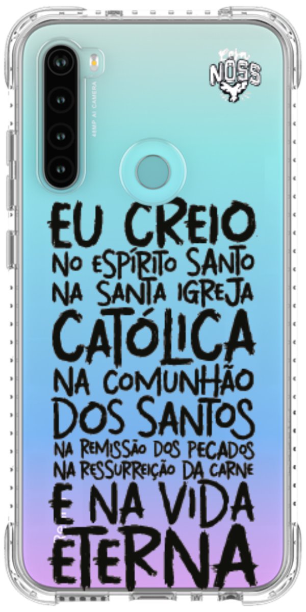 Capinha Para Celular Oração eu Creio