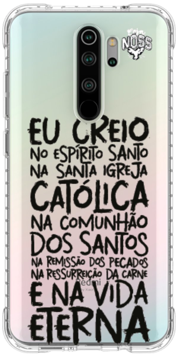 Capinha Para Celular Oração eu Creio