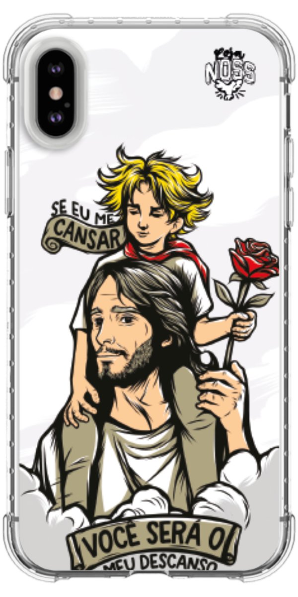 Capinha Para Celular Jesus é Meu Descanso