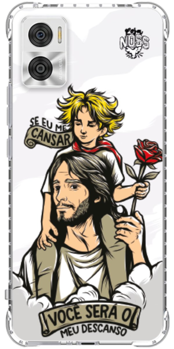 Capinha Para Celular Jesus é Meu Descanso