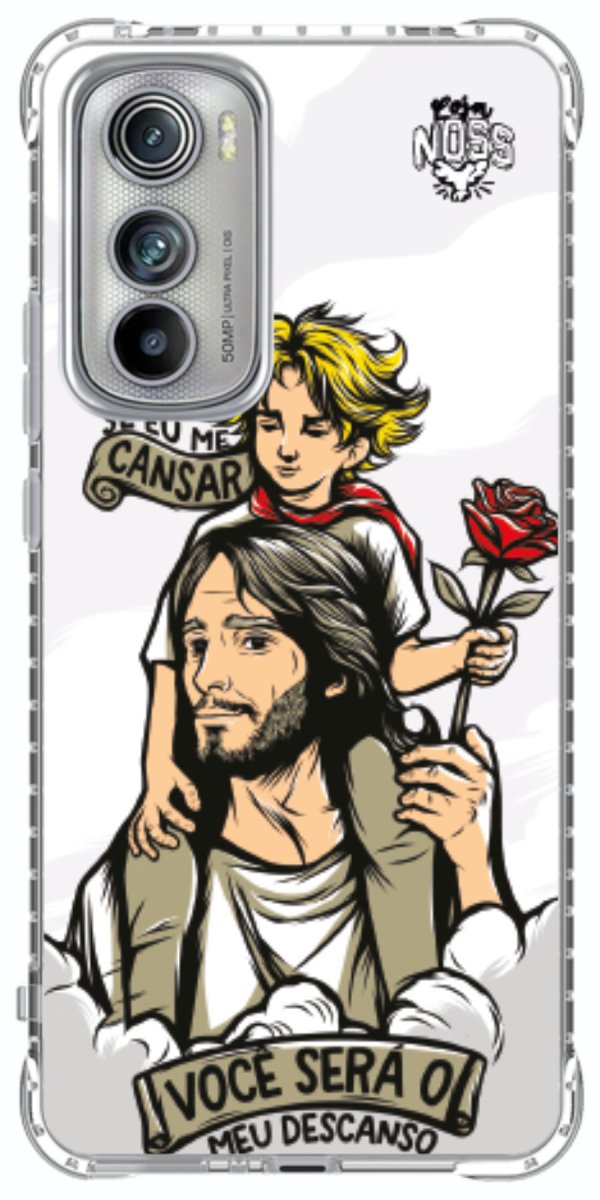 Capinha Para Celular Jesus é Meu Descanso