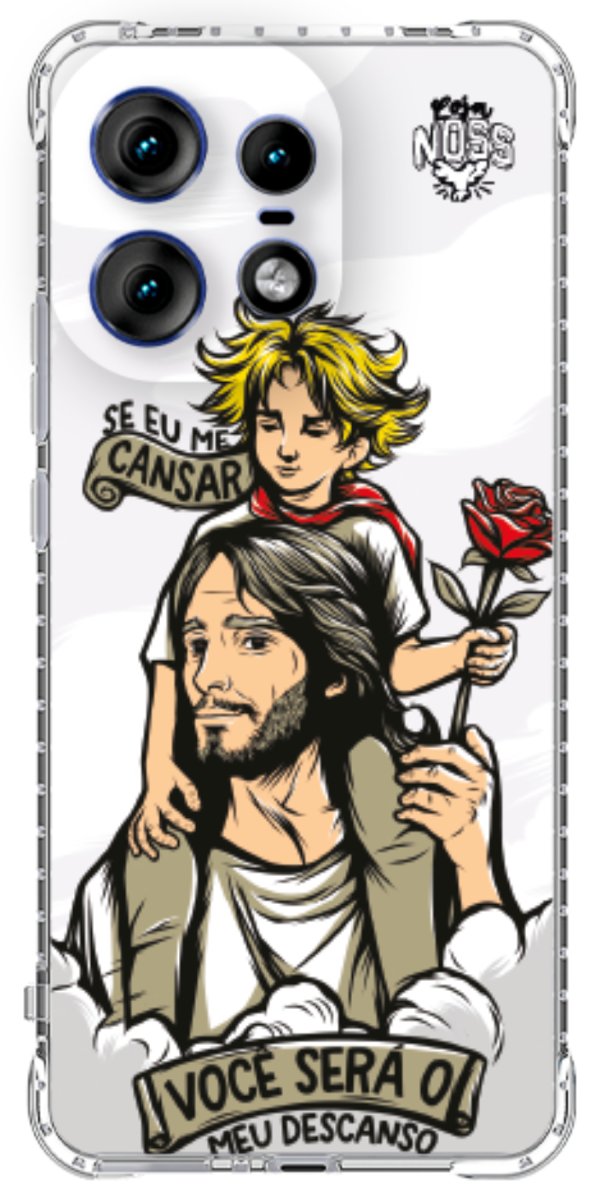 Capinha Para Celular Jesus é Meu Descanso