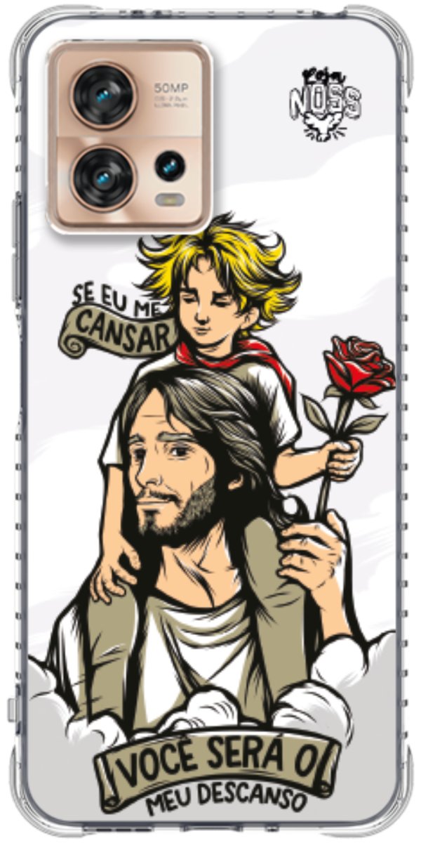 Capinha Para Celular Jesus é Meu Descanso