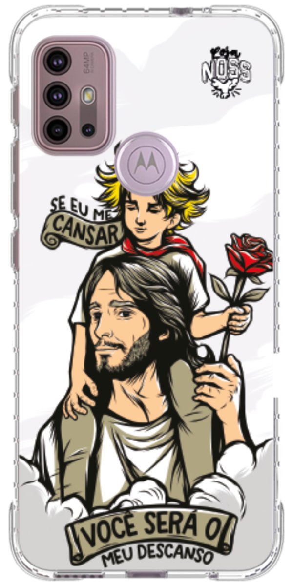 Capinha Para Celular Jesus é Meu Descanso
