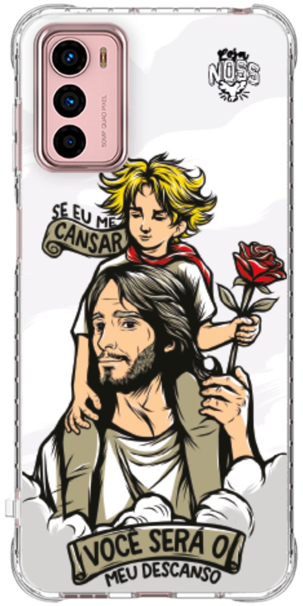 Capinha Para Celular Jesus é Meu Descanso