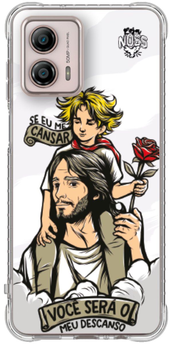 Capinha Para Celular Jesus é Meu Descanso