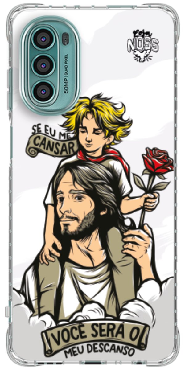 Capinha Para Celular Jesus é Meu Descanso