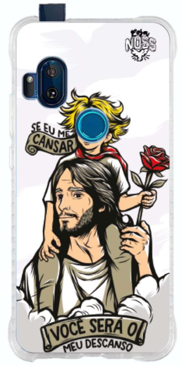 Capinha Para Celular Jesus é Meu Descanso