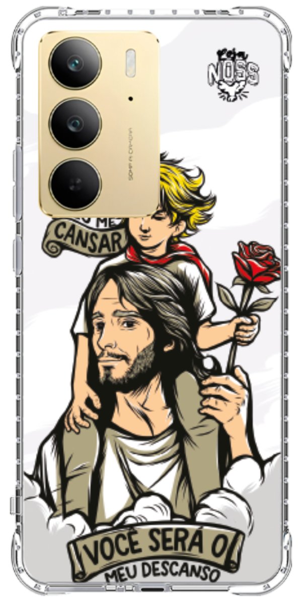 Capinha Para Celular Jesus é Meu Descanso