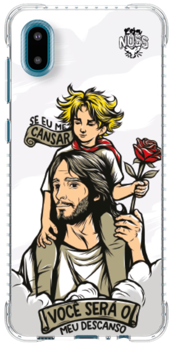 Capinha Para Celular Jesus é Meu Descanso