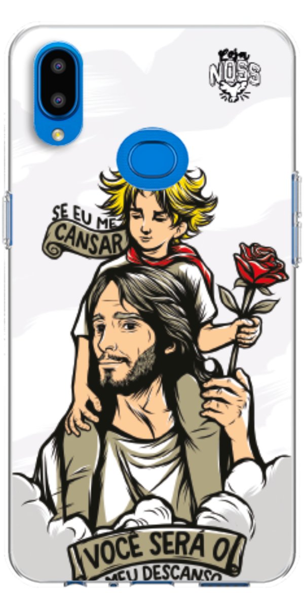 Capinha Para Celular Jesus é Meu Descanso