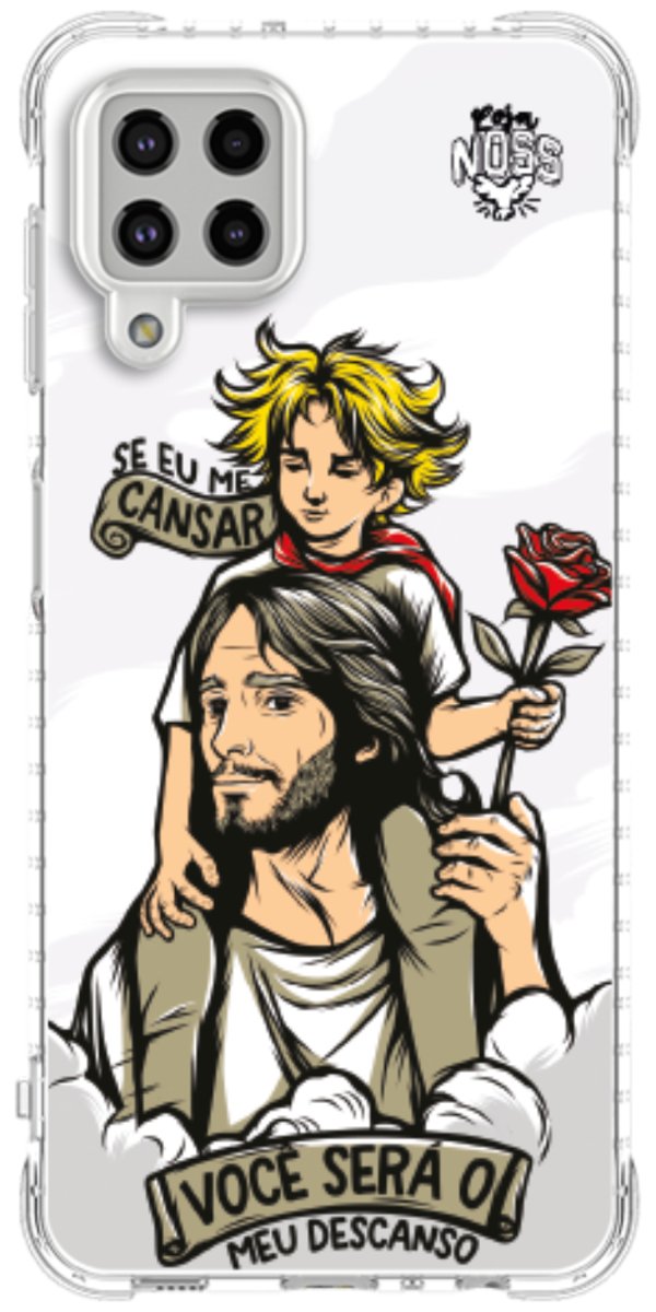 Capinha Para Celular Jesus é Meu Descanso