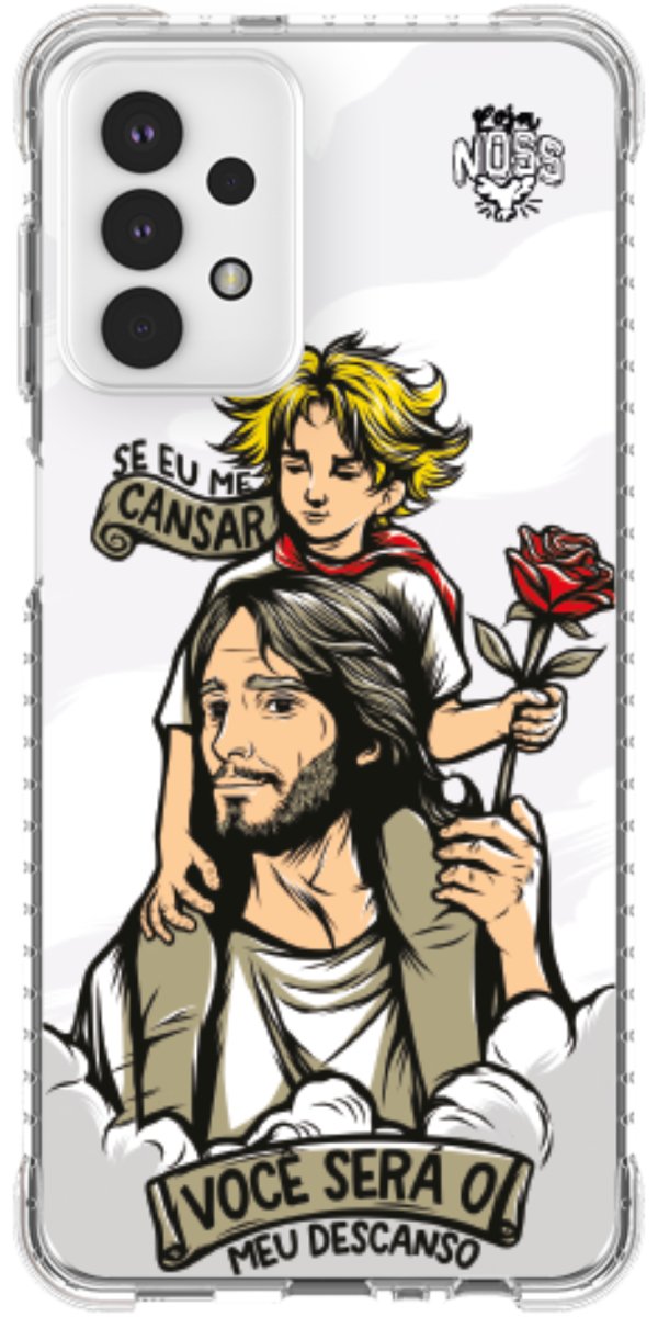 Capinha Para Celular Jesus é Meu Descanso