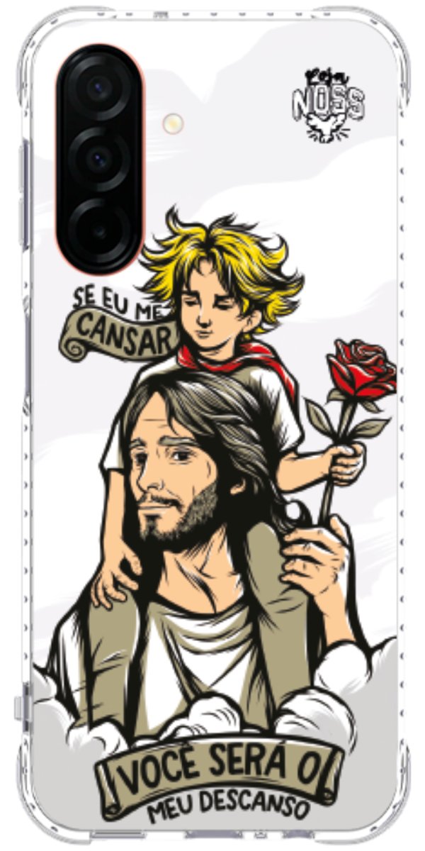 Capinha Para Celular Jesus é Meu Descanso