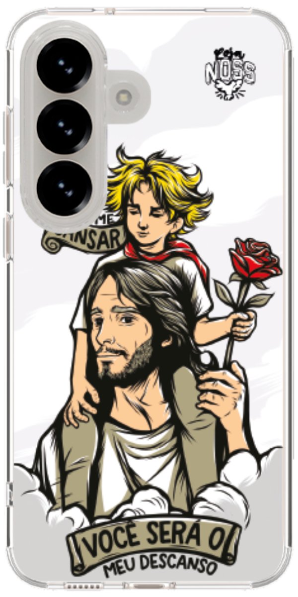 Capinha Para Celular Jesus é Meu Descanso