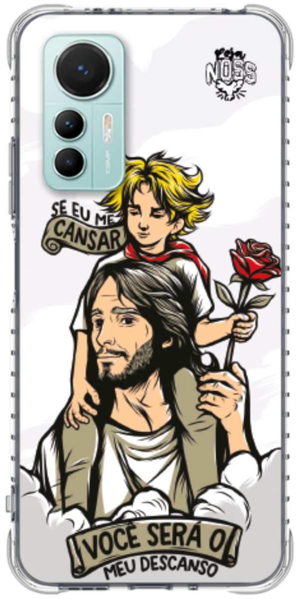Capinha Para Celular Jesus é Meu Descanso
