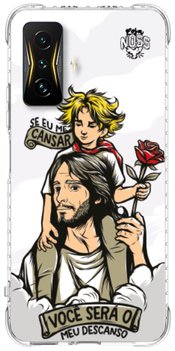 Capinha Para Celular Jesus é Meu Descanso
