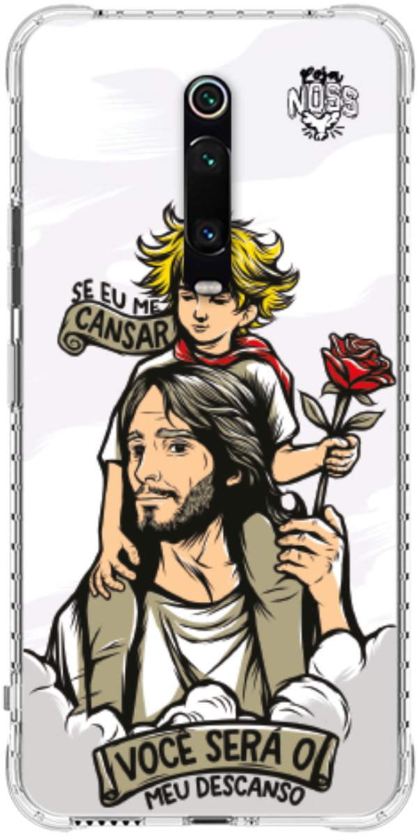Capinha Para Celular Jesus é Meu Descanso