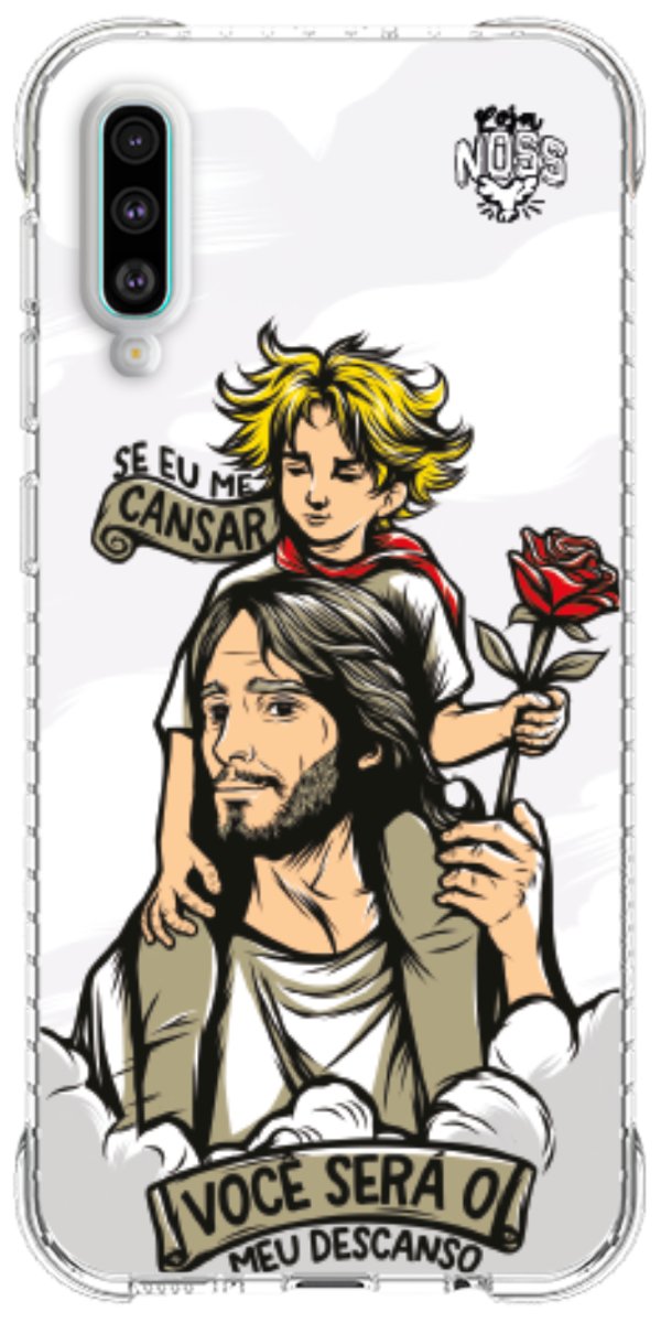 Capinha Para Celular Jesus é Meu Descanso