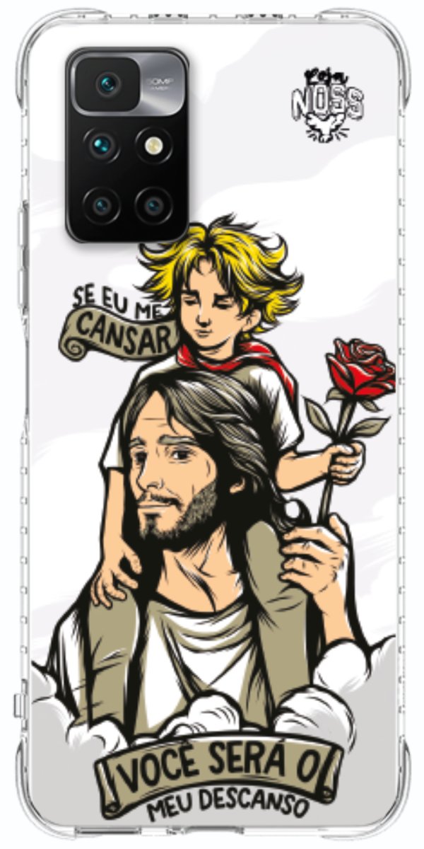 Capinha Para Celular Jesus é Meu Descanso