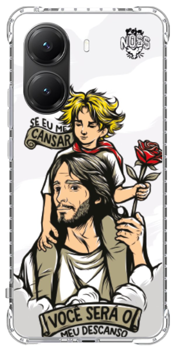 Capinha Para Celular Jesus é Meu Descanso
