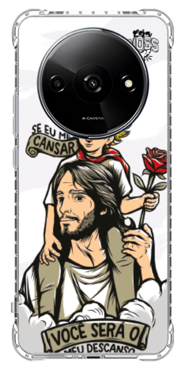 Capinha Para Celular Jesus é Meu Descanso
