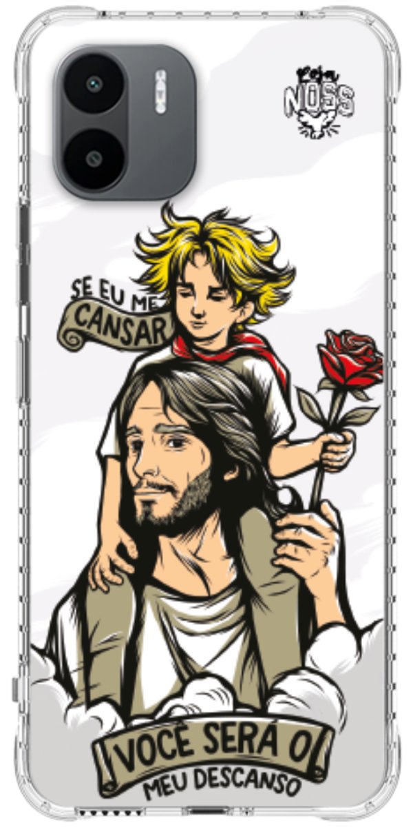 Capinha Para Celular Jesus é Meu Descanso