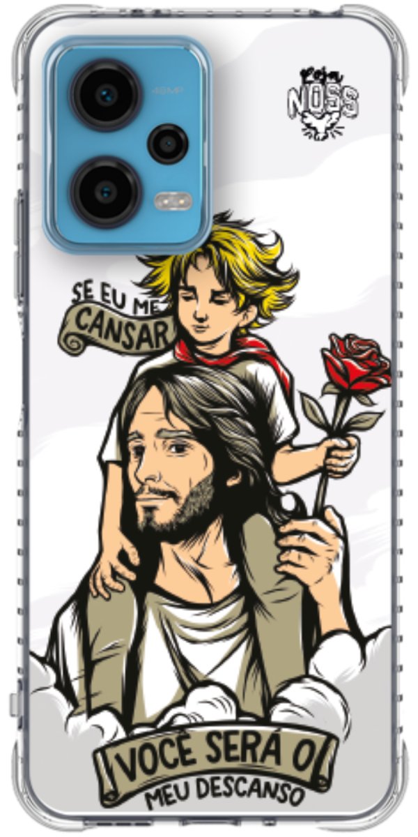 Capinha Para Celular Jesus é Meu Descanso
