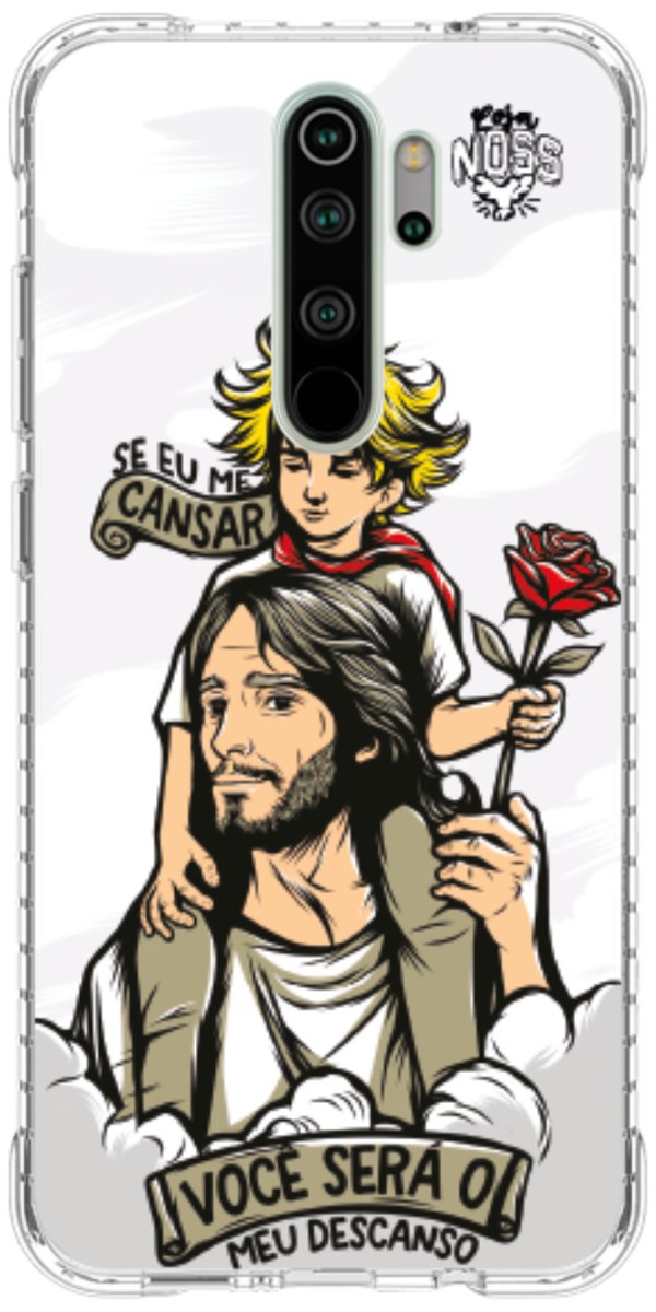 Capinha Para Celular Jesus é Meu Descanso
