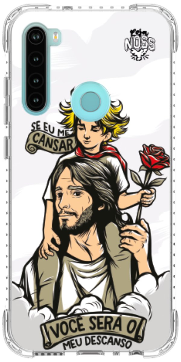 Capinha Para Celular Jesus é Meu Descanso