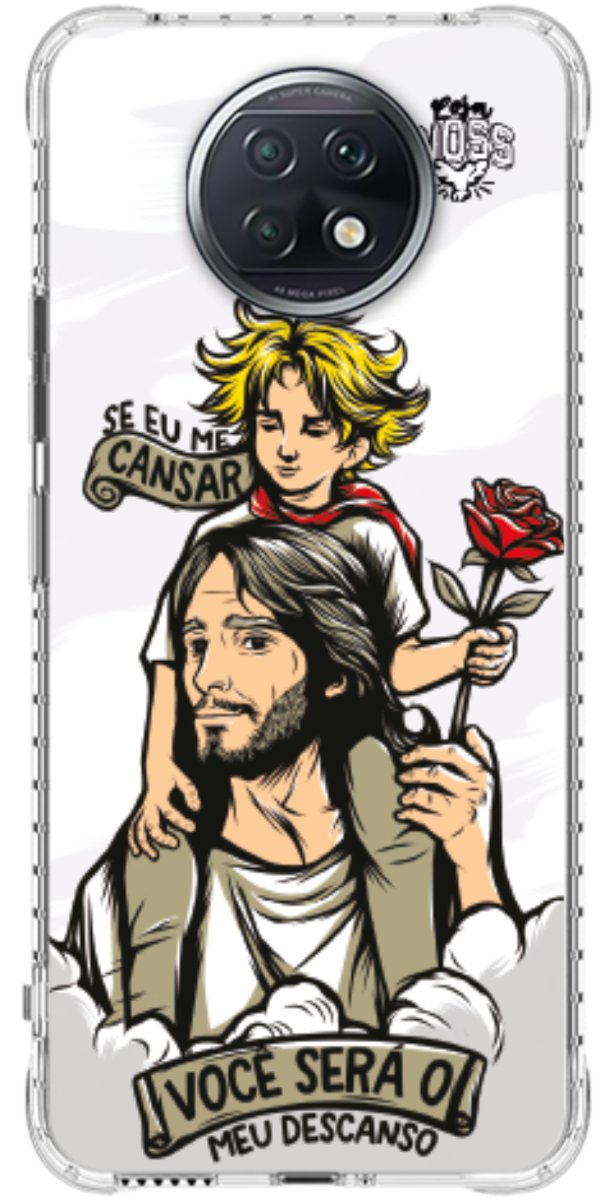 Capinha Para Celular Jesus é Meu Descanso