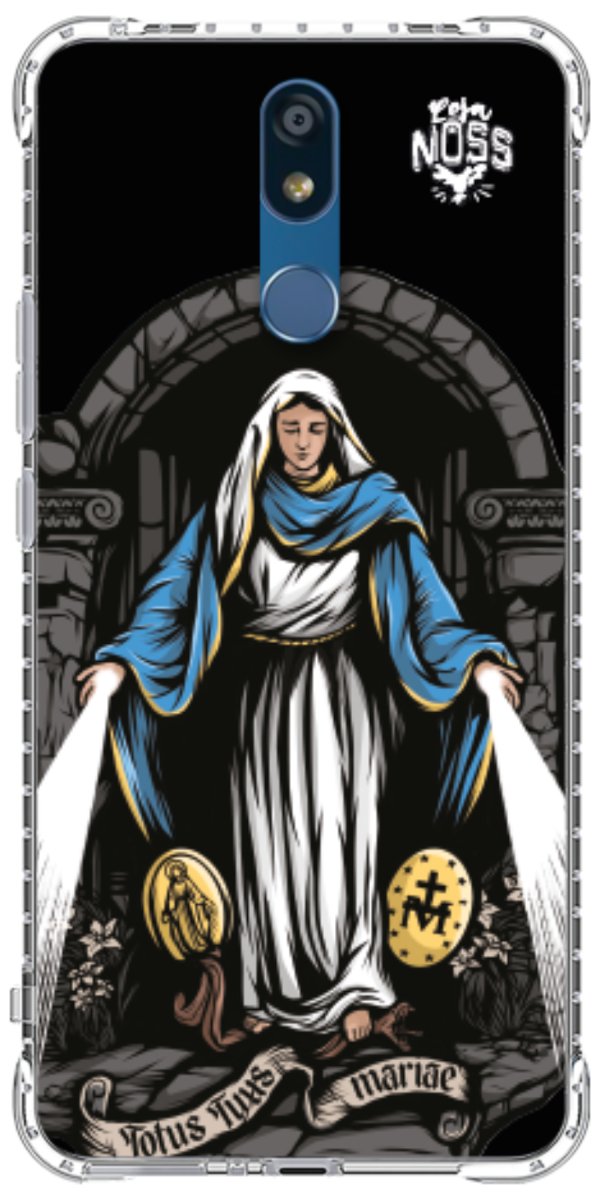 Capinha Para Celular Totus Tuus Maria