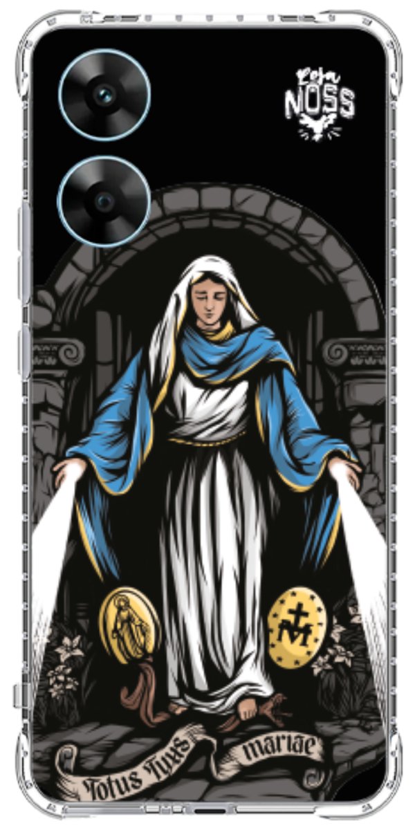 Capinha Para Celular Totus Tuus Maria