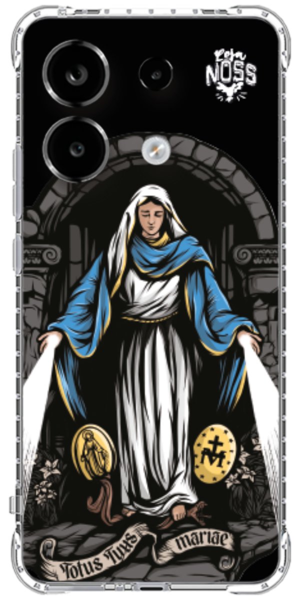 Capinha Para Celular Totus Tuus Maria