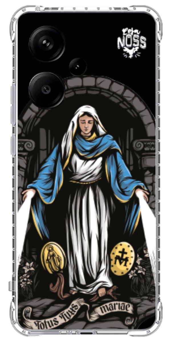 Capinha Para Celular Totus Tuus Maria