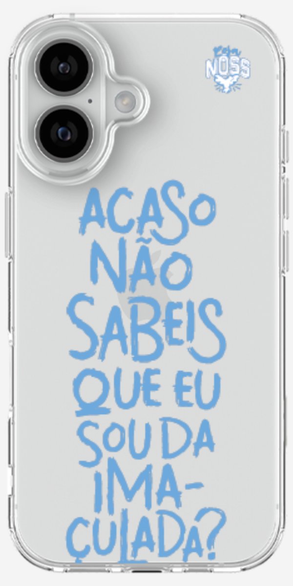 Capinha Para Celular Acaso Não Sabeis
