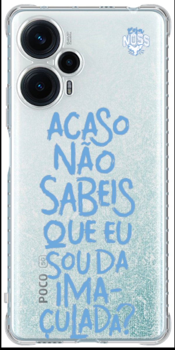 Capinha Para Celular Acaso Não Sabeis