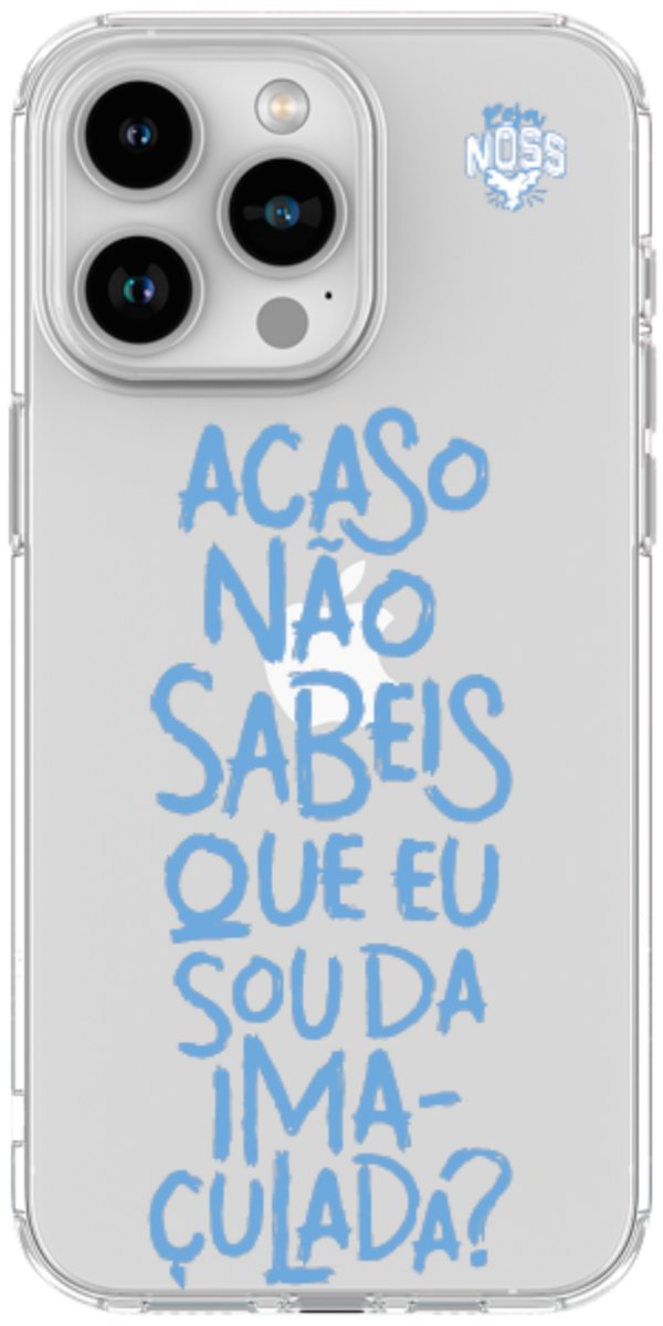 Capinha Para Celular Acaso Não Sabeis