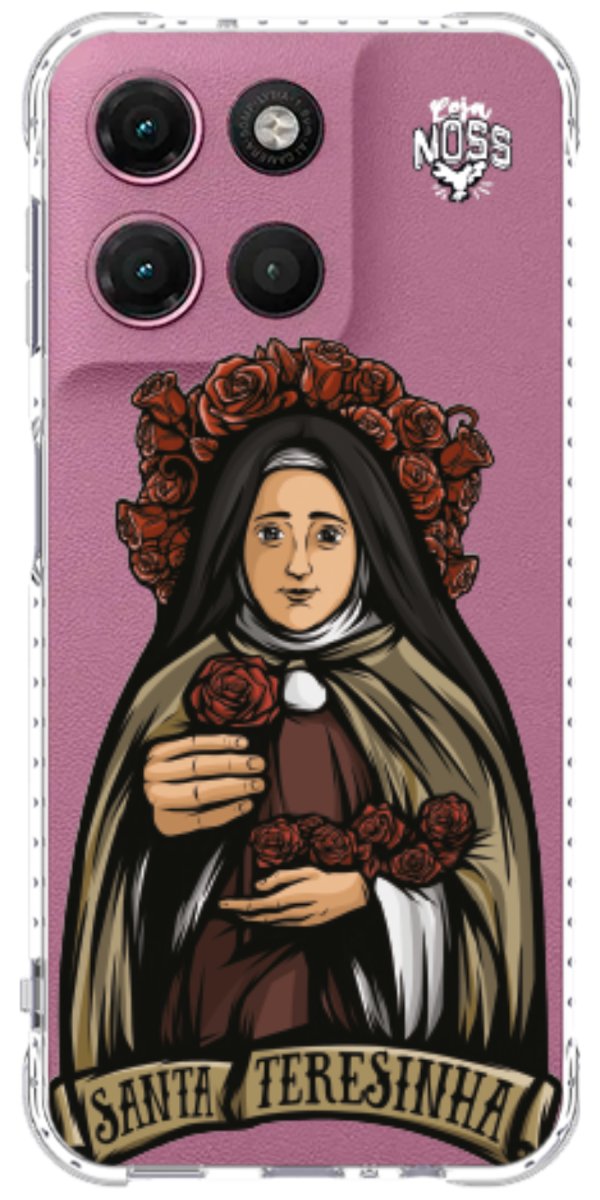 Capinha Para Celular Santa Teresinha